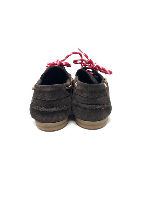 Mocassino donna vela IL LACCIO | GM01CAMOSCIOT.MORO